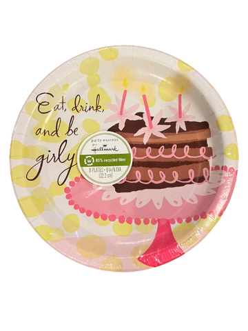 Be Girly Party Dinner Plates
