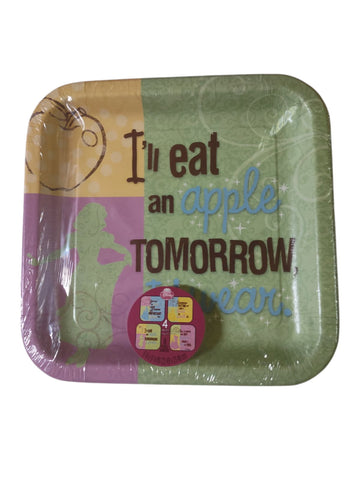 Adult Disney Princess Square Dinner Plates