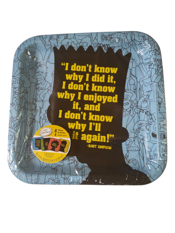 The Simpsons Square Dinner Plates
