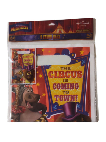 Madagascar 3 Party Treat Sacks
