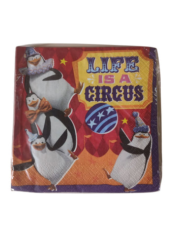 Madagascar 3 Party Beverage Napkins