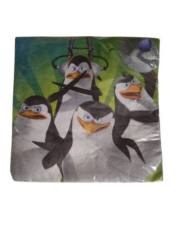 Penguins of Madagascar Lunch Napkins
