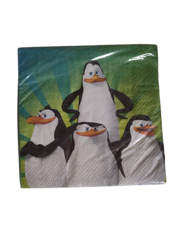 Penguins of Madagascar Beverage Napkins
