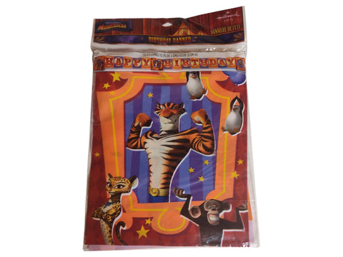 Madagascar 3 Party Banner