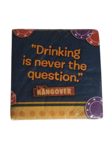 The Hangover Beverage Napkins