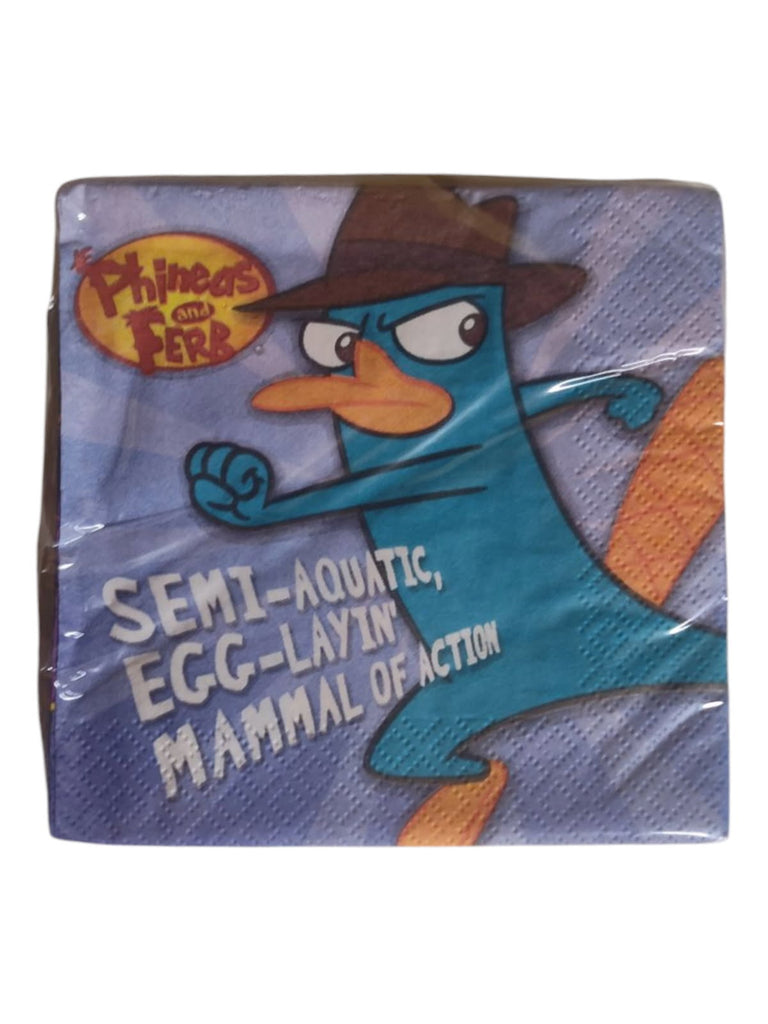 Phineas & Ferb Beverage Napkins