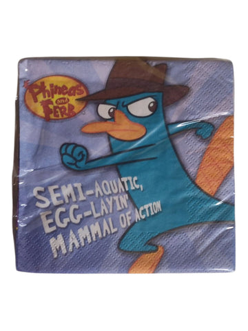 Phineas & Ferb Beverage Napkins