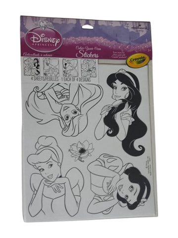 Disney Princess Color Your Own Stickers