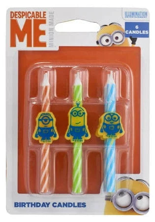 Despicable Me Minions Icon Candles
