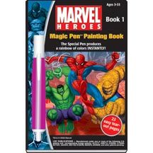 Marvel Avengers Heroes Magic Pen Painting Picture Book 1