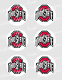 Ohio State University OSU Edible Icing Sheet Cake Decor Topper - OSU1