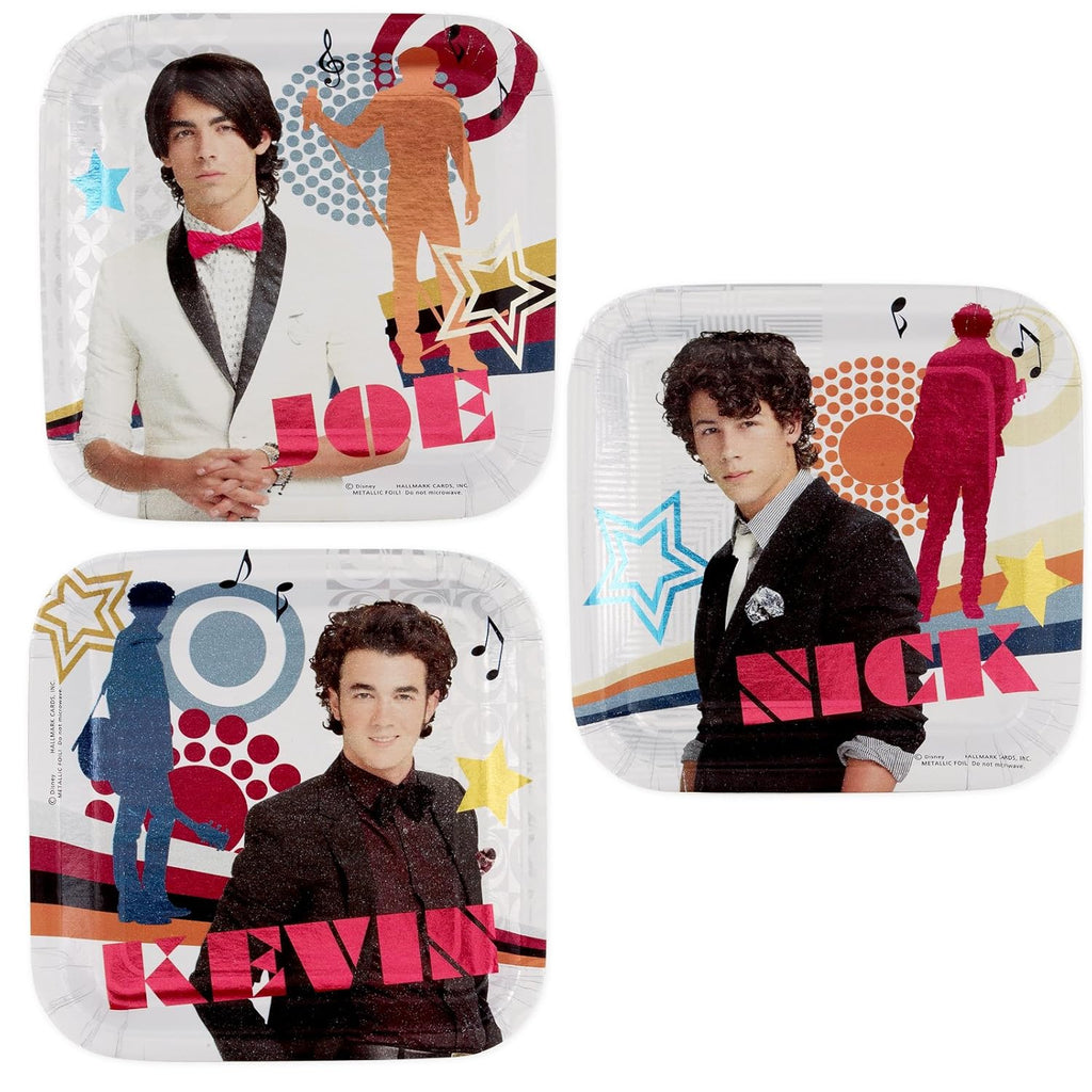 The Jonas Brothers Dessert Plates
