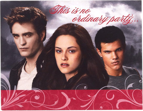 Twilight Eclipse Birthday Party Invitations