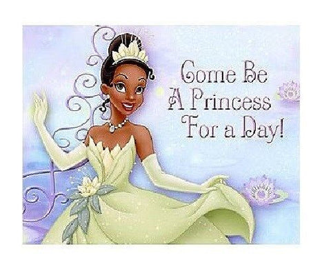 Disney Princess and the Frog Party Invitations