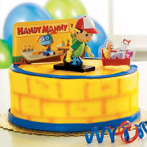 Hammerin' Handy Manny Puzzle Cake Topper