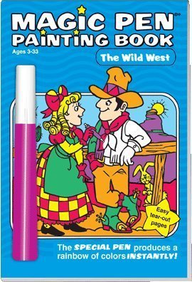 The Wild West Magic Pen Painting Book