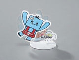 So So Happy Monster Friends Cake Topper