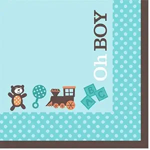 Boy Oh Boy Beverage Napkins