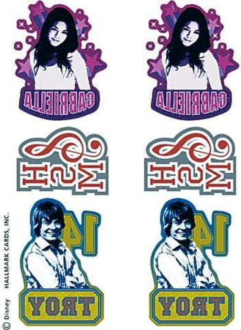 High School Musical Temporary Tattoos