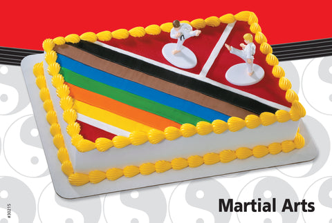 Martial Arts Karate Cake Decorating Topper