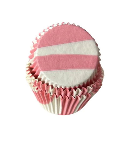 Pink with White Zebra Stripes Cupcake Liner Cupcake Baking Cups