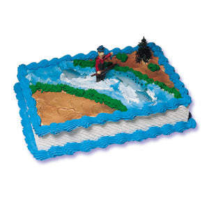 Tangled Fisherman with Fish Cake Decorating Topper