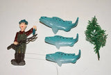 Tangled Fisherman with Fish Cake Decorating Topper