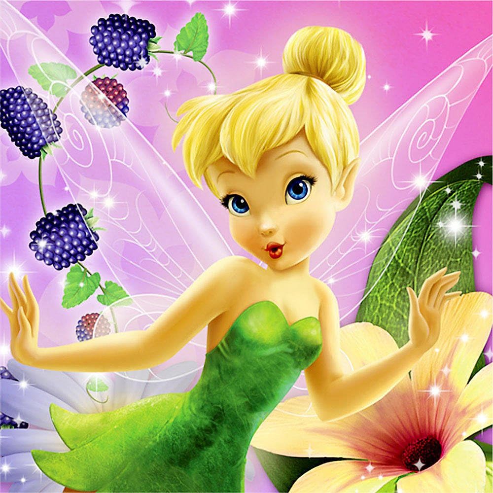 Disney Fairies Tinkerbell Tink Sweet Treat Beverage Napkins
