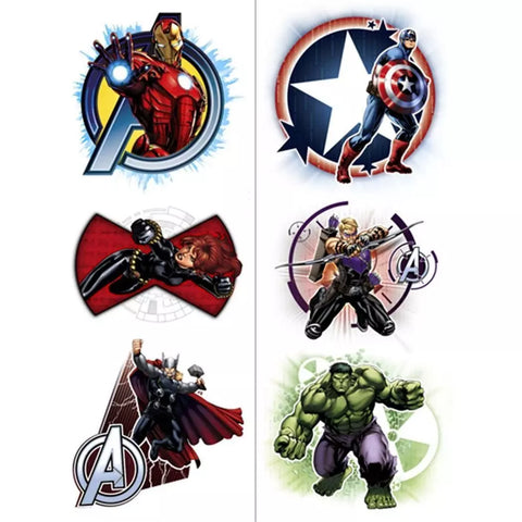 Avengers Assemble Temporary Tattoos