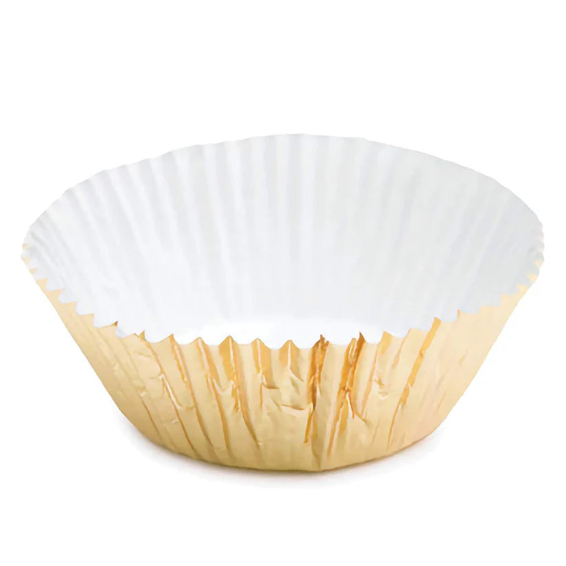 Gold Foil Cupcake Baking Cups