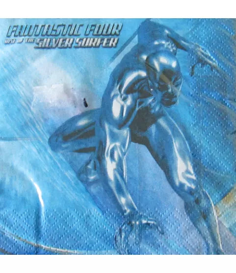 Marvel Fantastic Four Rise of the Silver Surfer Beverage Napkins