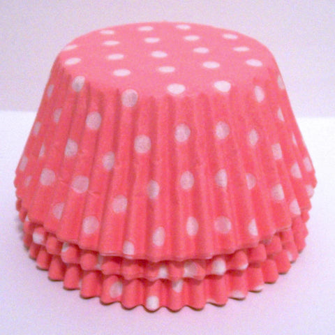 Pink Polka Dot Cupcake Liner Cupcake Baking Cups