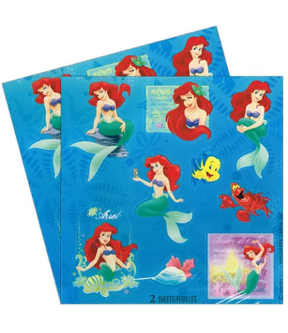 Ariel The Little Mermaid Stickers.