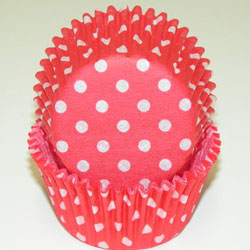 Red Polka Dot Cupcake Liner Cupcake Baking Cups