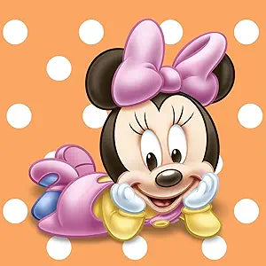 Disney Baby Minnie Mouse Birthday Party Beverage Napkins