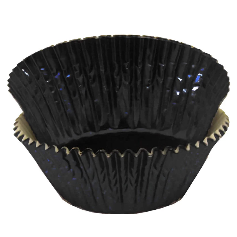 Black Foil Cupcake Baking Cups
