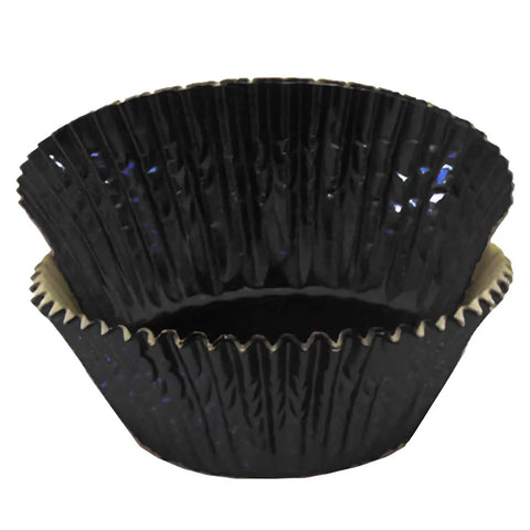 Black Foil Cupcake Baking Cups