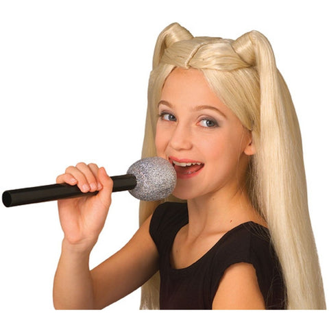 Glitter Microphone Costume Accessory