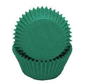 Dark Green Cupcake Liner Baking Cups