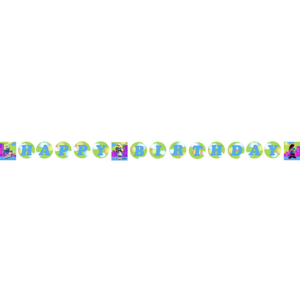 The Smurfts Hanging Banner