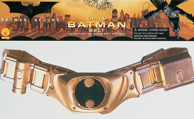 The Dark Knight Rises Batman Belt Child Costume Accessory