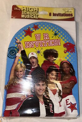 High School Musical Party Invitations