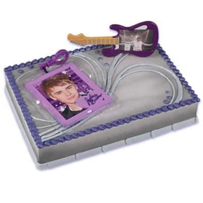 Justin Bieber Cake Topper Set