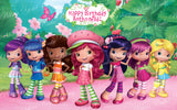 Strawberry Shortcake & Friends Edible Icing Sheet Cake Decor Topper - SSCK1