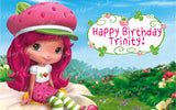 Strawberry Shortcake Edible Icing Sheet Cake Decor Topper - SSCK2