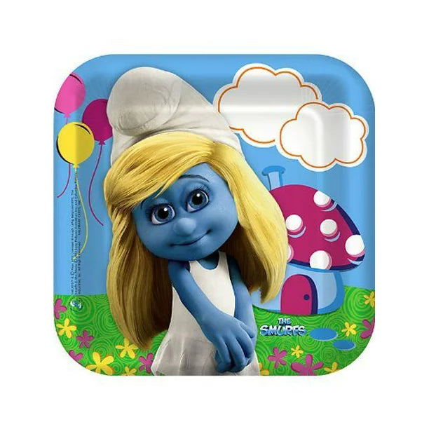 The Smurfs 2 Dessert Plates