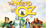 The Wizard of Oz Dorothy & Friends Edible Icing Sheet Cake Decor Topper - WOZ3