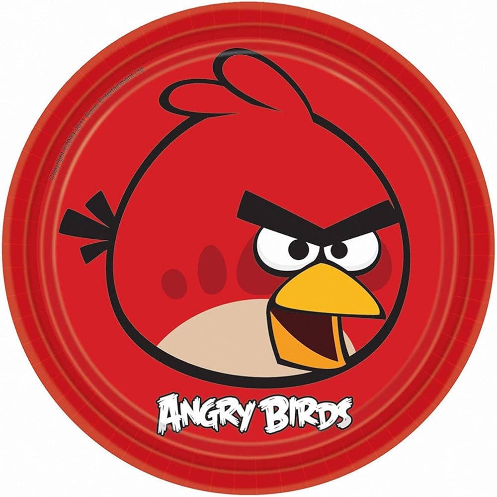 Angry Birds Dinner Plates