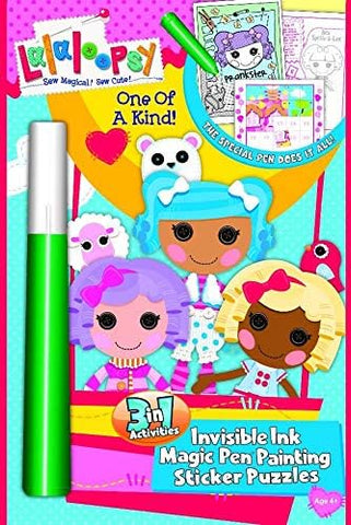 Lalaloopsy Sew Magical Sew Cute 3 in 1 Invisible Ink & More Fun Activity Book 1