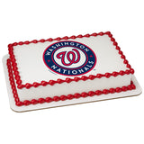 MLB Washington Nationals Edible Icing Sheet Cake Decor Topper